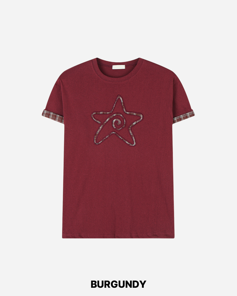 Mard Patch Rol-up Short Sleeve T