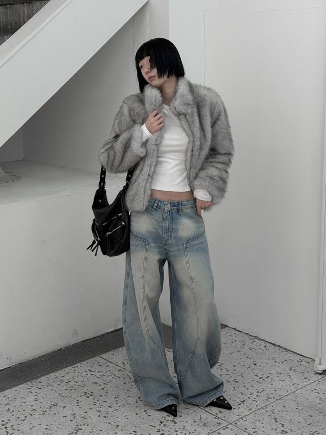 mnem（ムネム）の「Muse Fur Jacket（Jackets/Outerwear）」