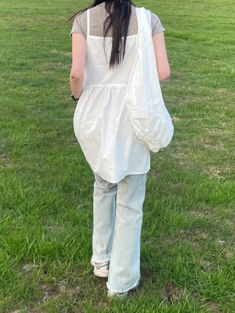 Layered sleeveless ops