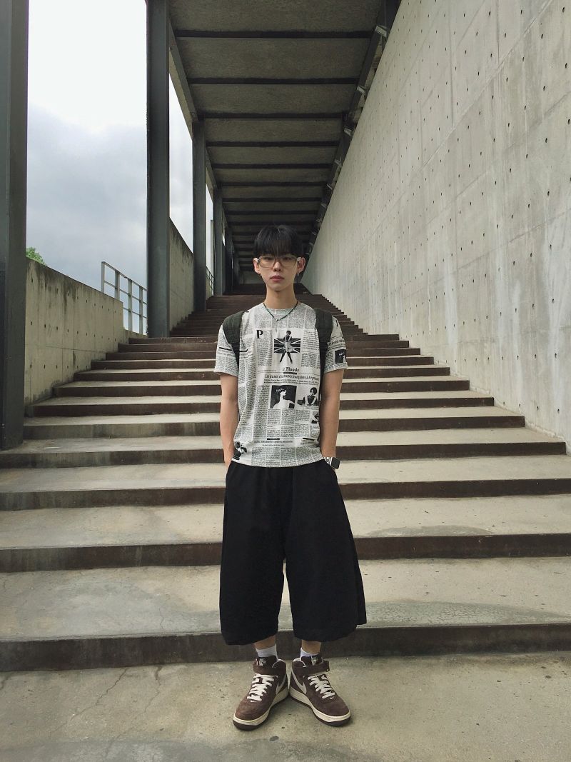 Eva back cargo bermuda pants 3C