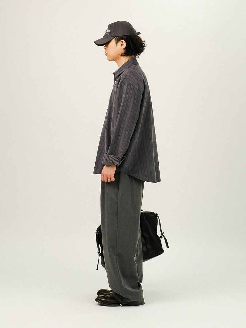 LL Stripe Pattern Long Shirts
