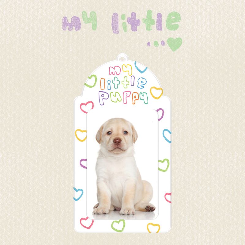 my little PUPPY photocard holder
