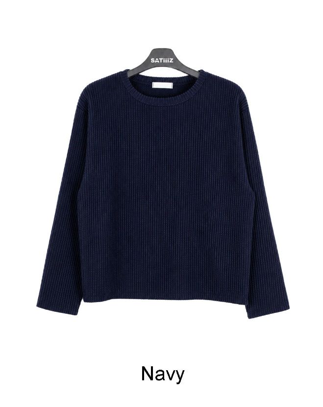 Ropel Ribbed Knit Long Sleeve