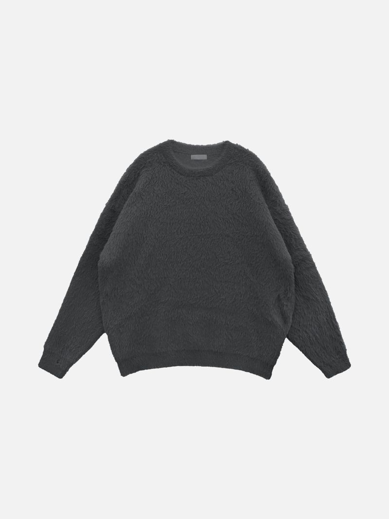 [Year-End Look Recommendation] Point Fingerhole Angora Fur Knit (4c)