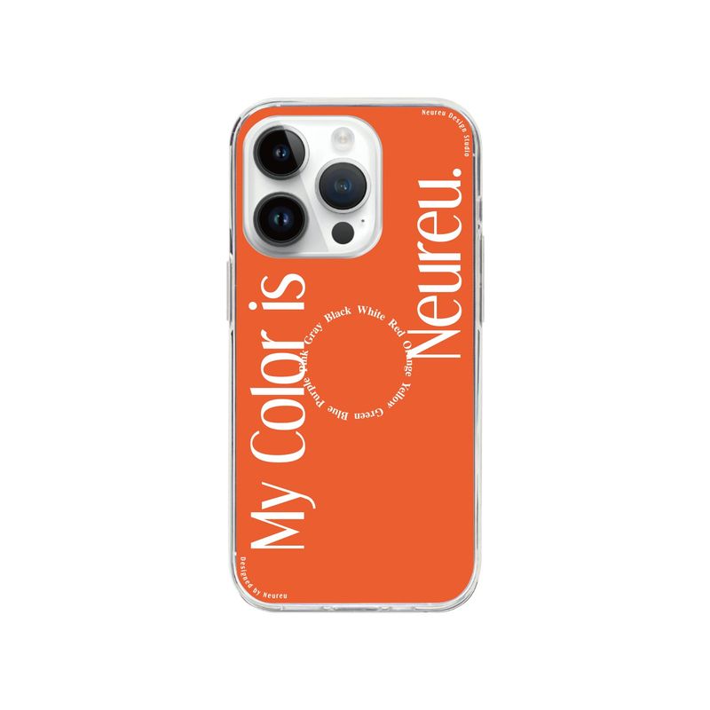 My Color Case (Orange Jelly Hard)