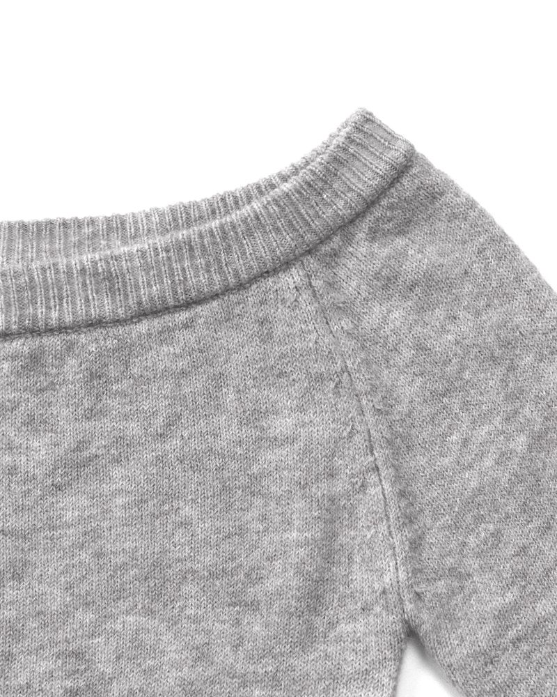 CROP CARDIGAN (CHARCOAL)