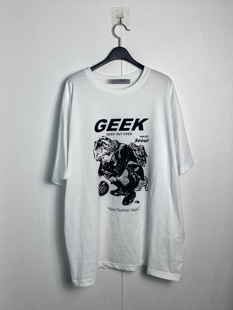 Geek half T 2C