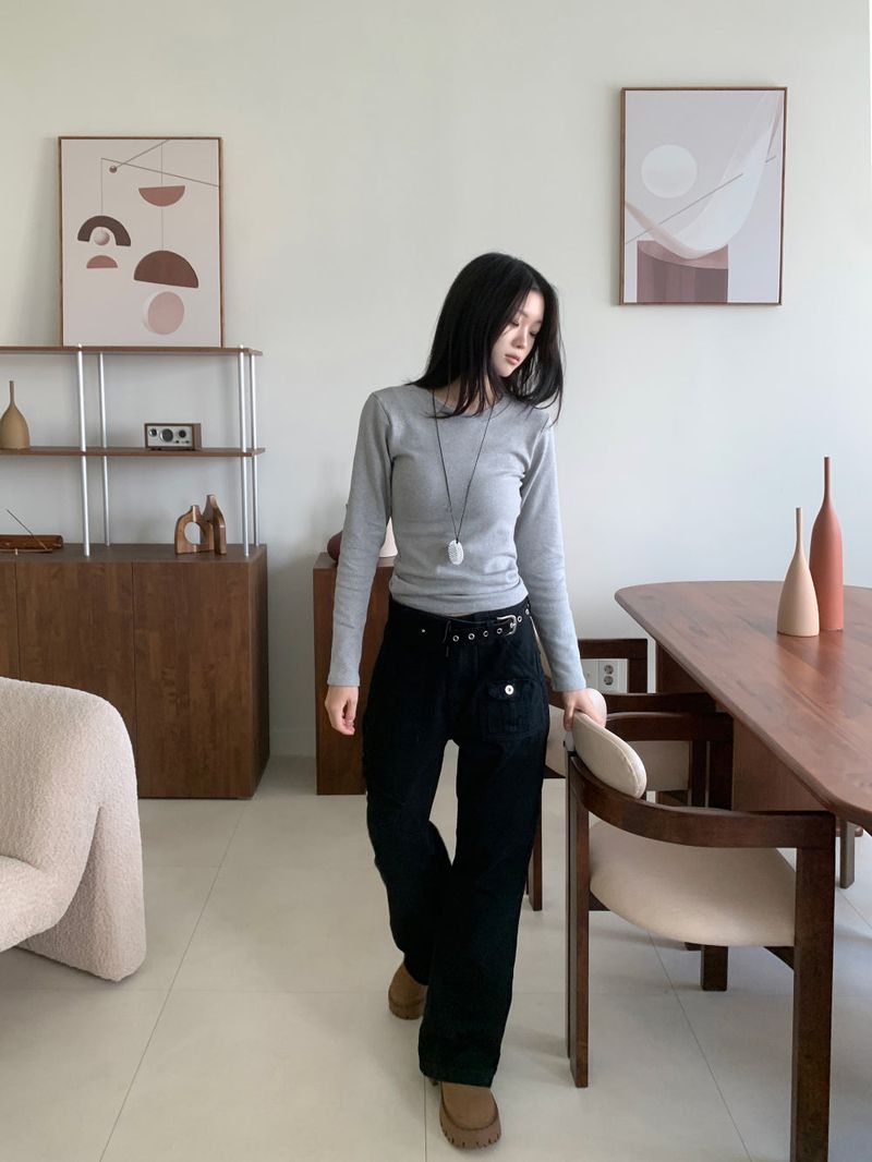Wander Pocket Cargo Work Line Long Pants 