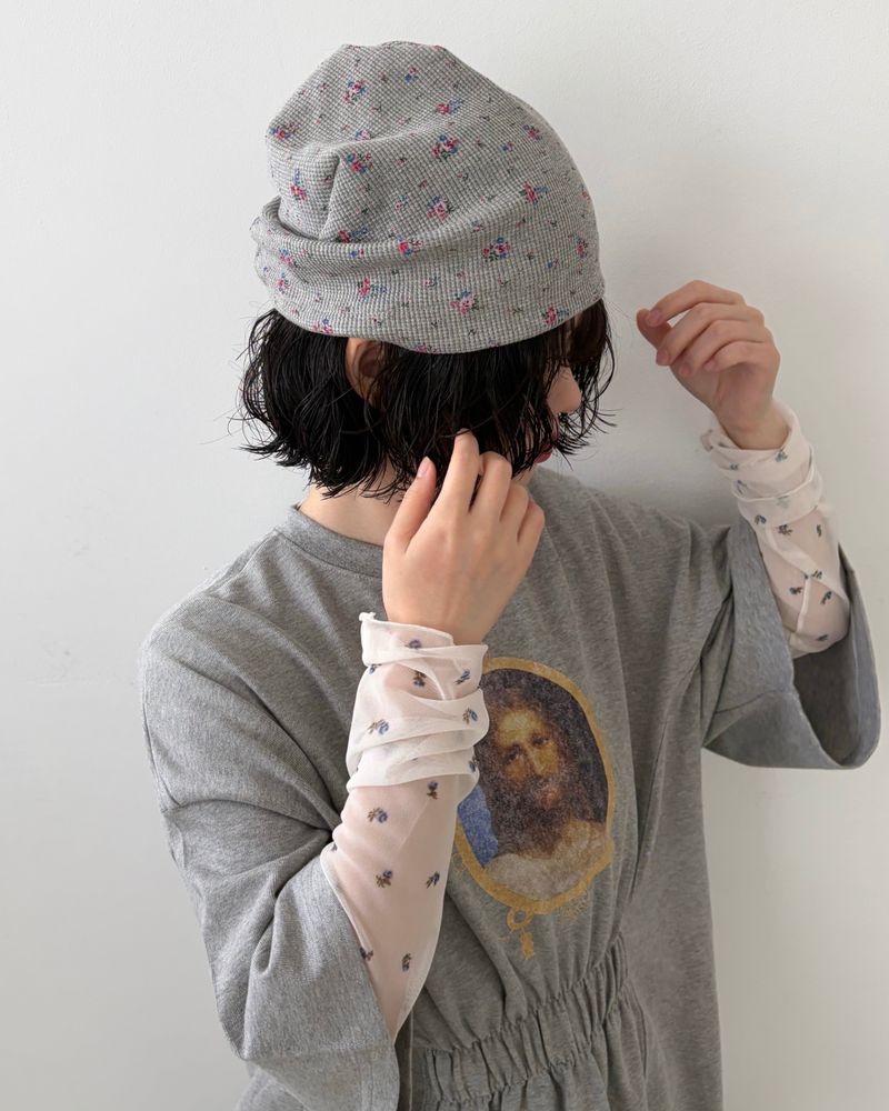 Graphic Boxy Sweat Top