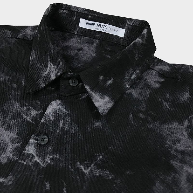 tie-dye shirt_black