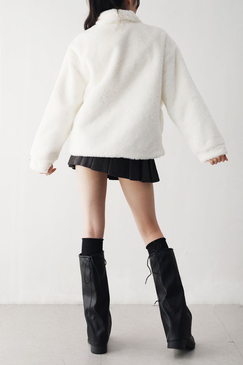 Shume kara fur Jacket