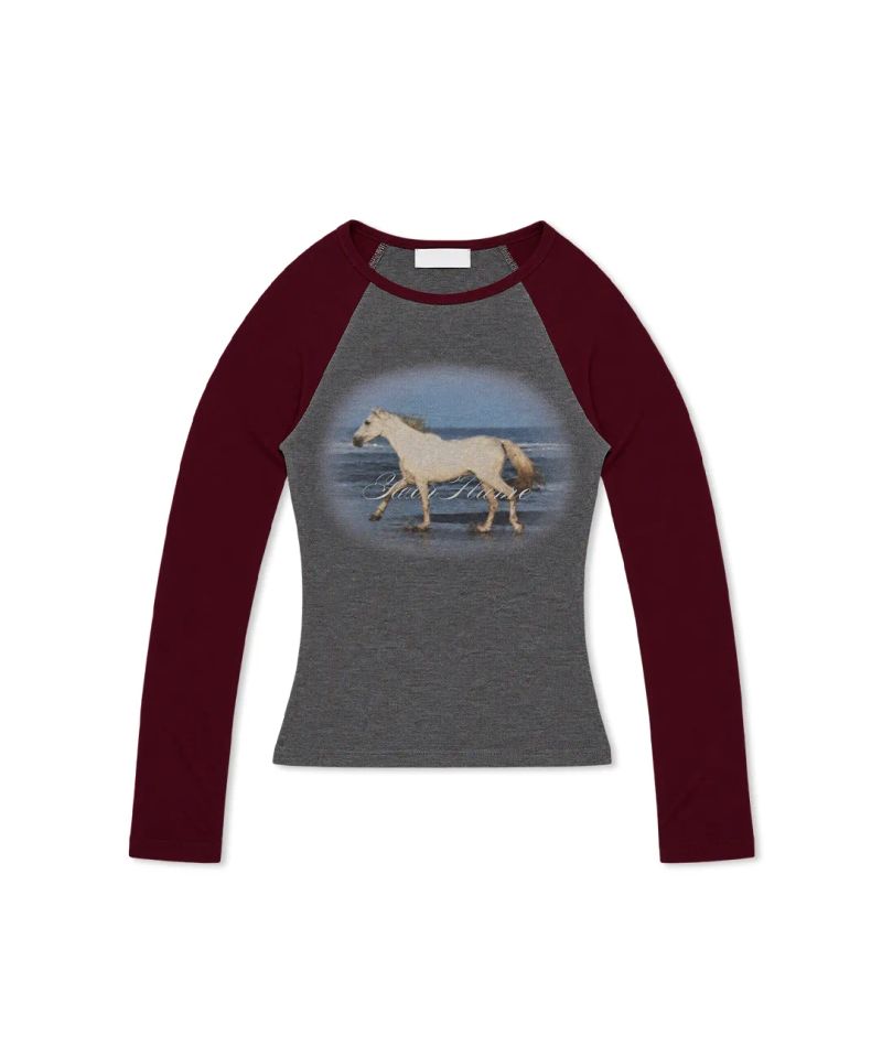 ロデオ ラグラン Tシャツ (3colors)