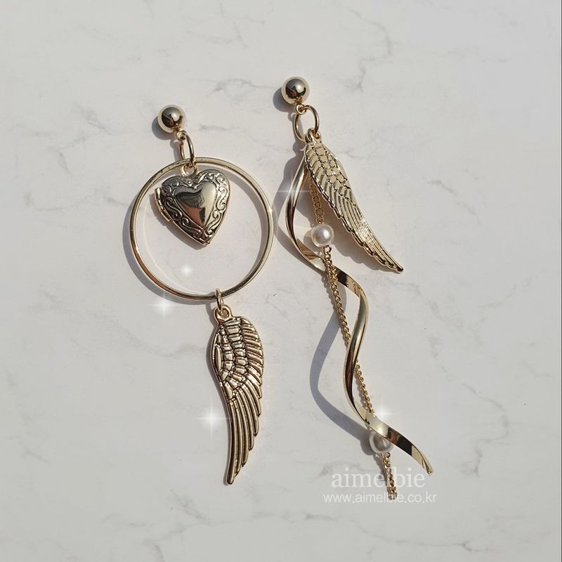 Love Gold Angel Piercing
