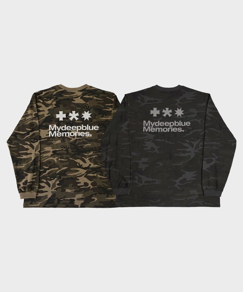 MM SYMBOL LOGO CAMO LONG SLEEVE (2 COLORS)