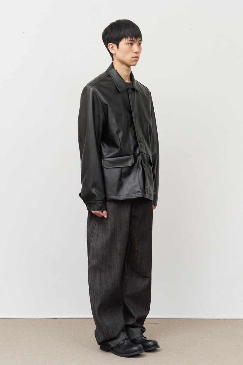 Web Leather Jacket