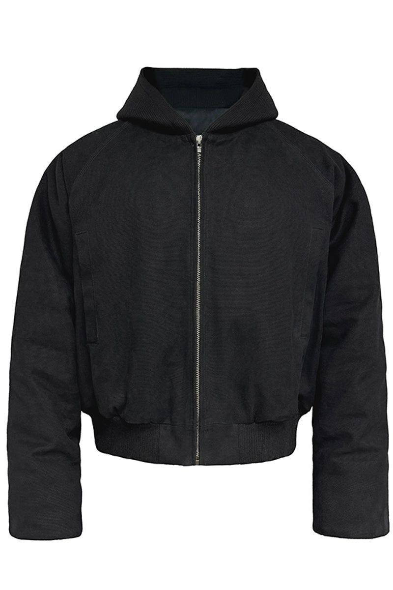 JCAESAR（ジュリウス・シーザー）の「Canvas Hooded Bomber（Jackets/Outerwear）」
