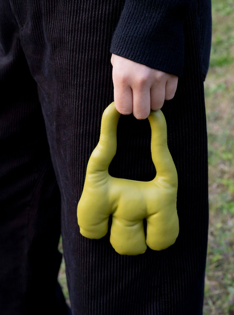 Hand Keychain - khaki