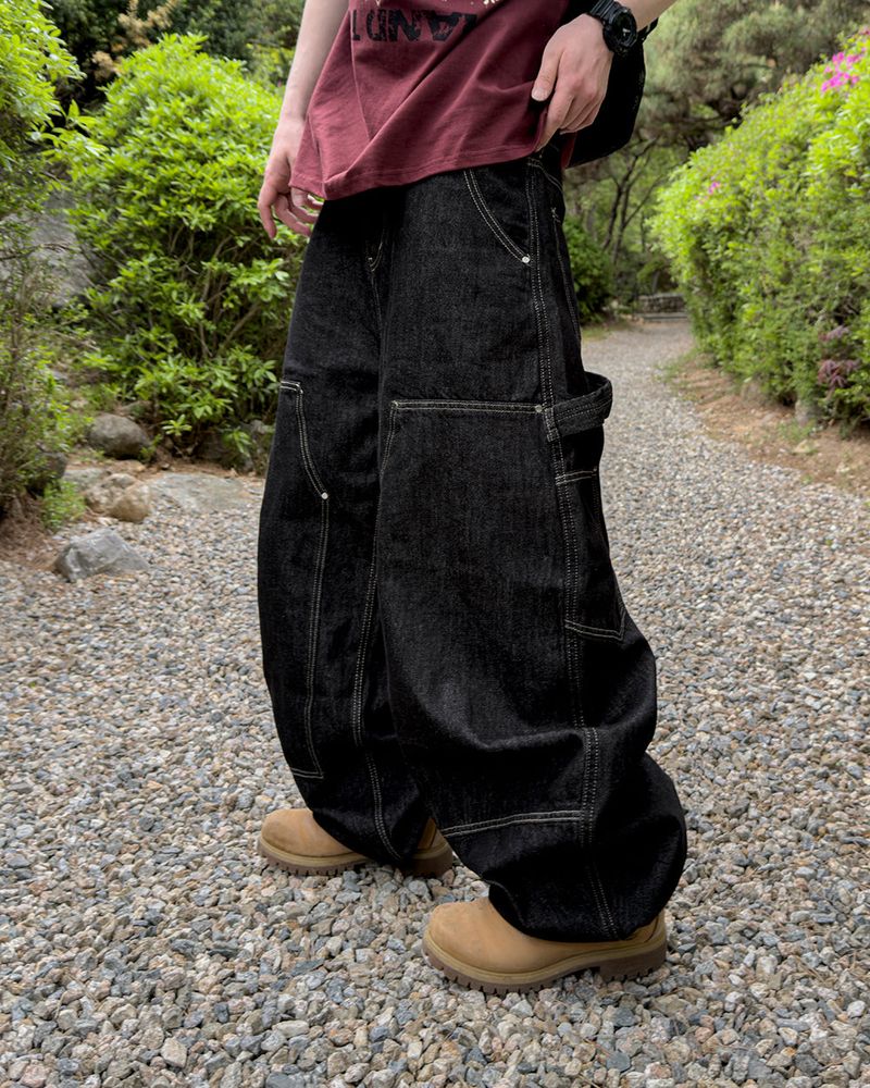 JIIGEUM（ジグム）の「Denak Double Knee Carpenter Denim Pants（Pants）」