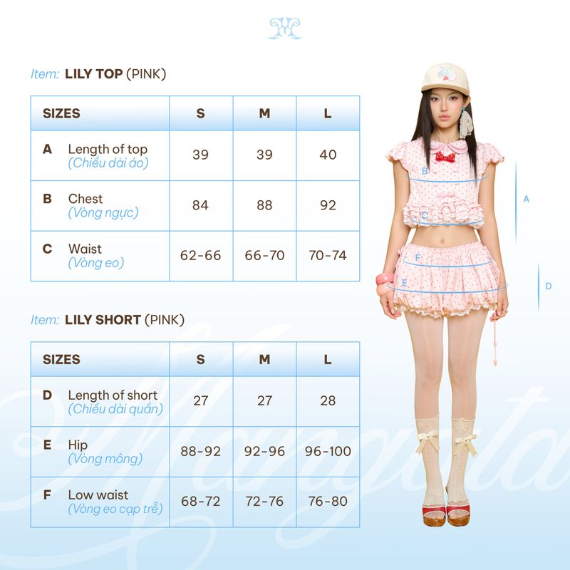 LILY SET PINK