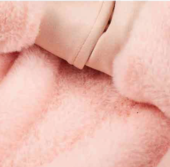 Miel Fur Belt Jacket