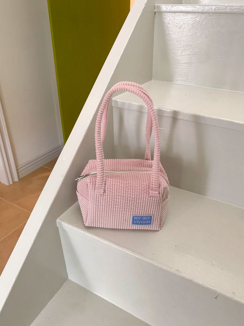 Handy pouch (corduroy softpink)