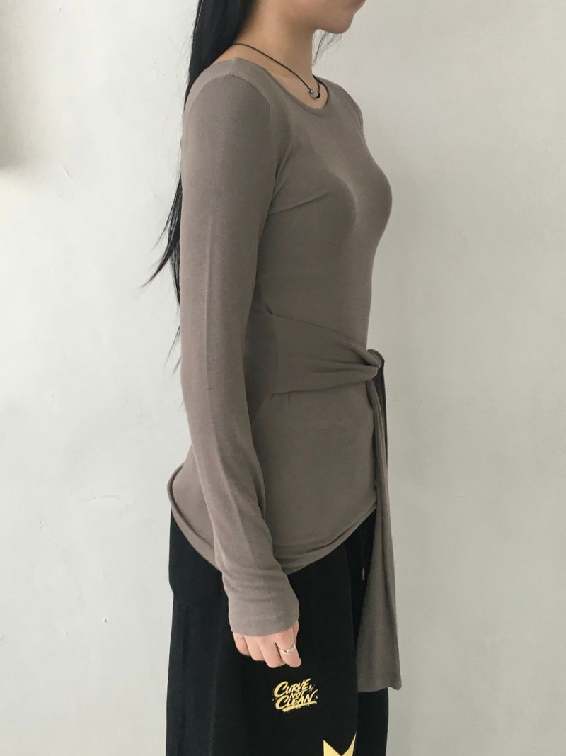 Glam Layering Tie Long Sleeve (4c)