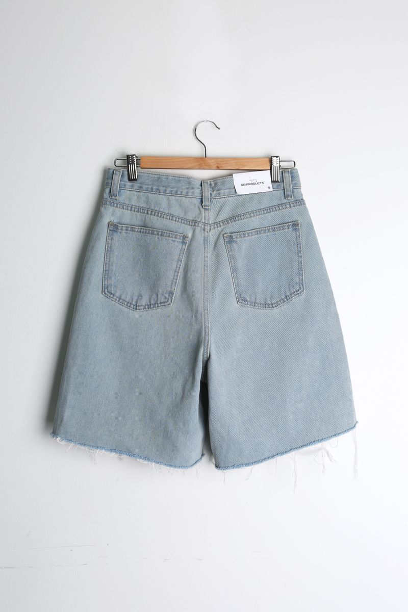 HEI BERMUDA DENIM SHORTS