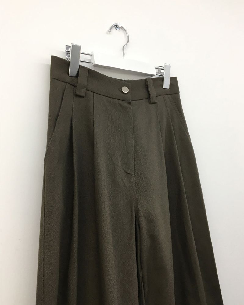 Lo-fi two-tuck slacks (3color)