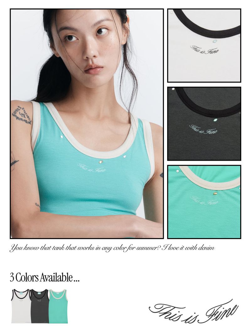 Ringer Sleeveless Top