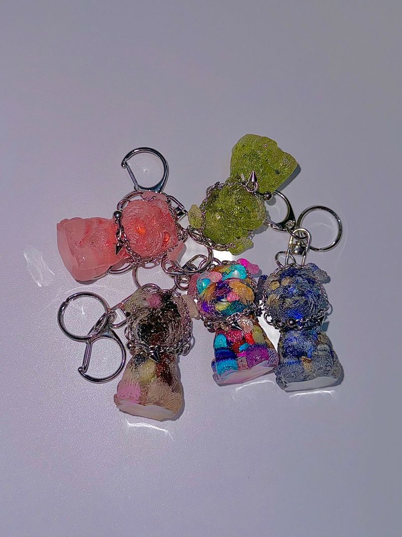 [TNX] Gangster puppy keychain (5color)