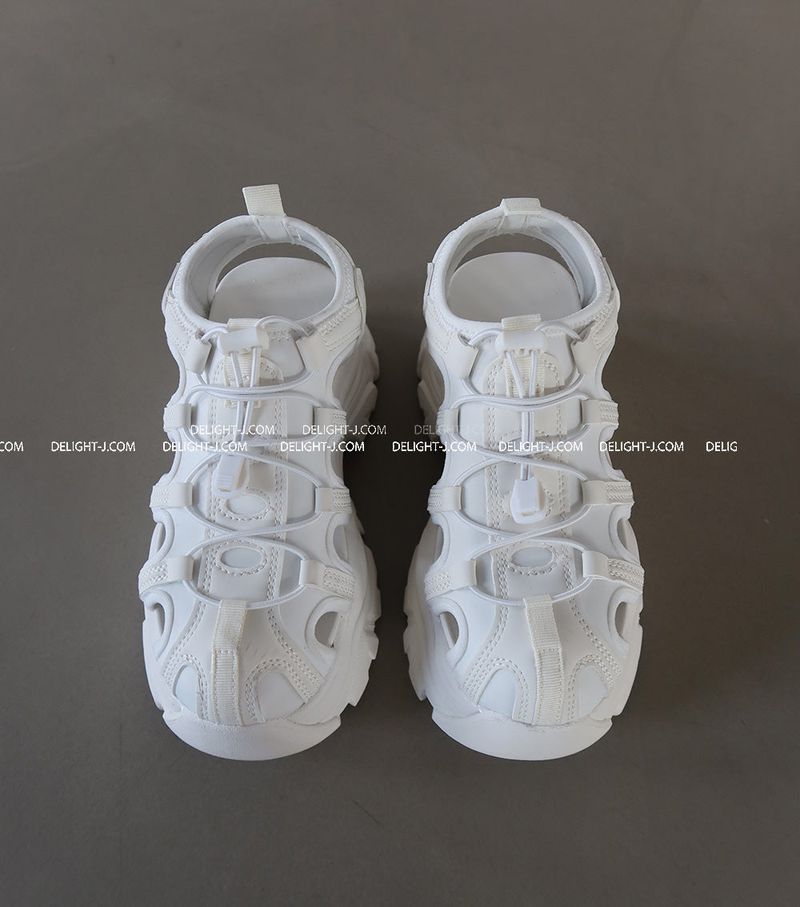 full-heeled sandal sneakers