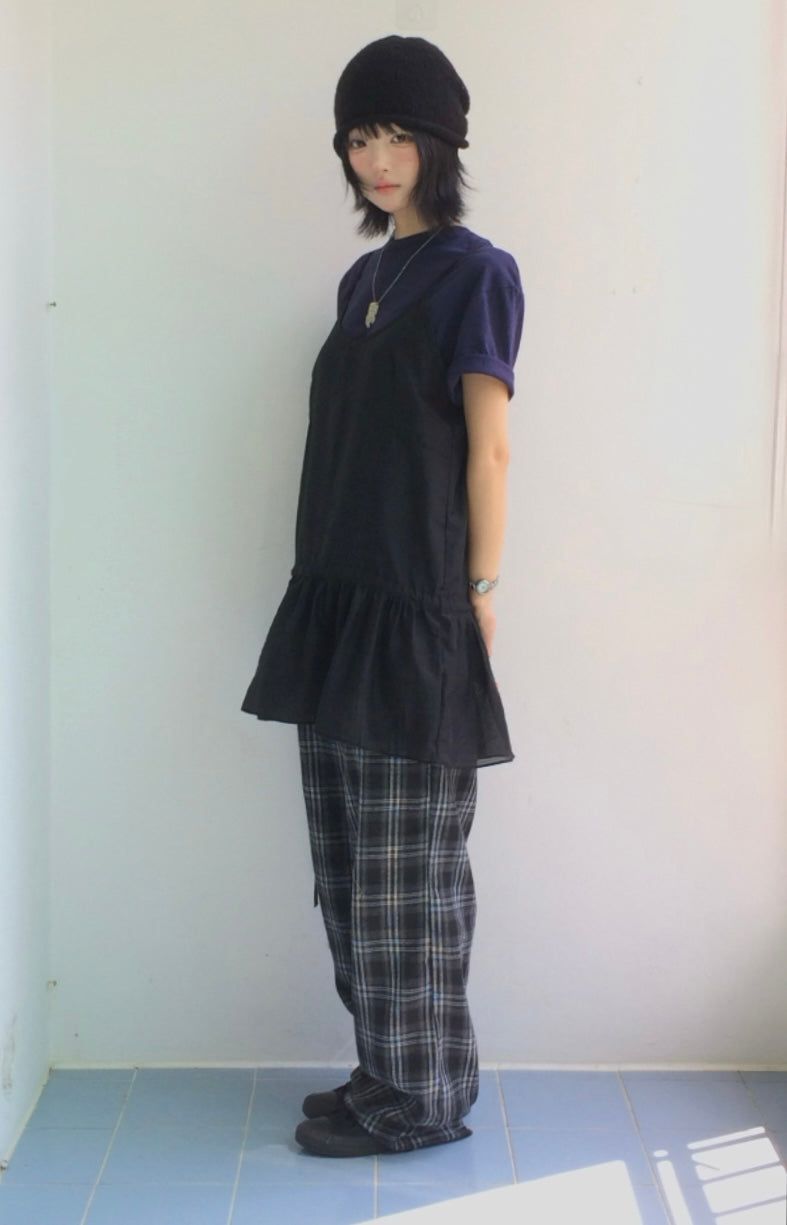 Baum check pants