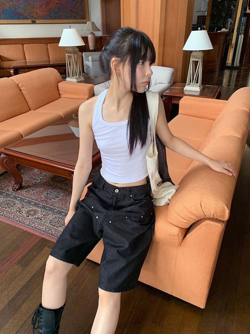 TWIST HOLE SLEEVELESS (2C)