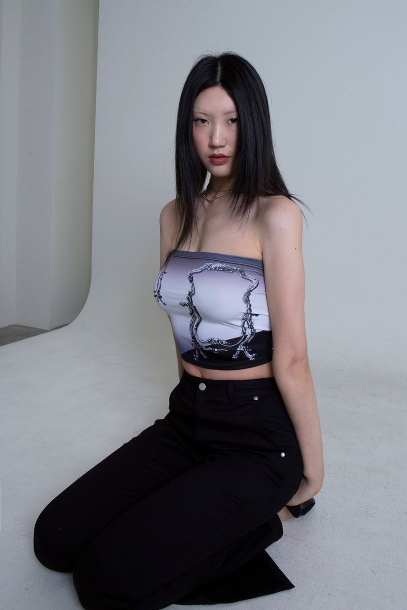 ASSAY（アッセイ）の「MIRROR TUBETOP（Tops）」