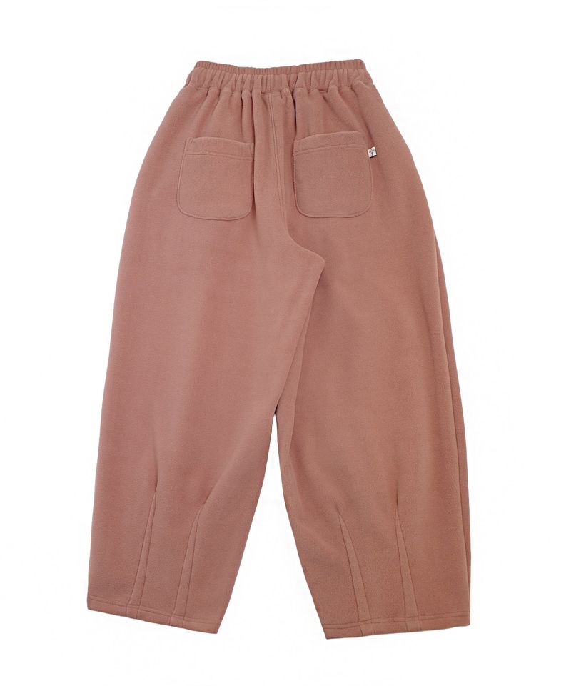 2-LAYER MICRO FLEECE SWEAT PANTS (Pink)