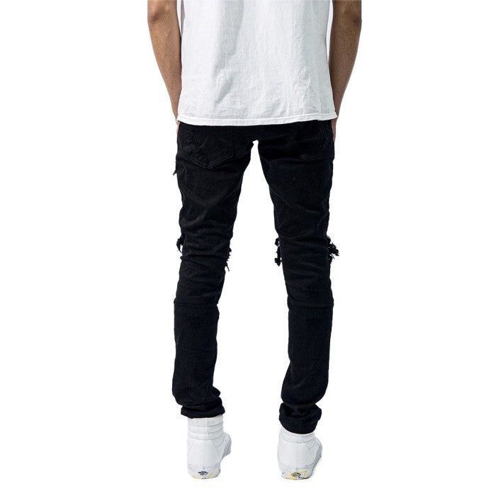 M1 Tri Batik Black - Celana Jeans