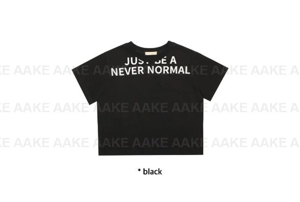 NORMAL LETTERING TEE