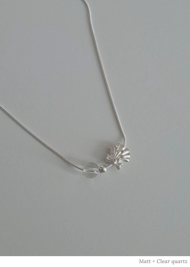 【MADE】 Ribbon Shell Necklace
