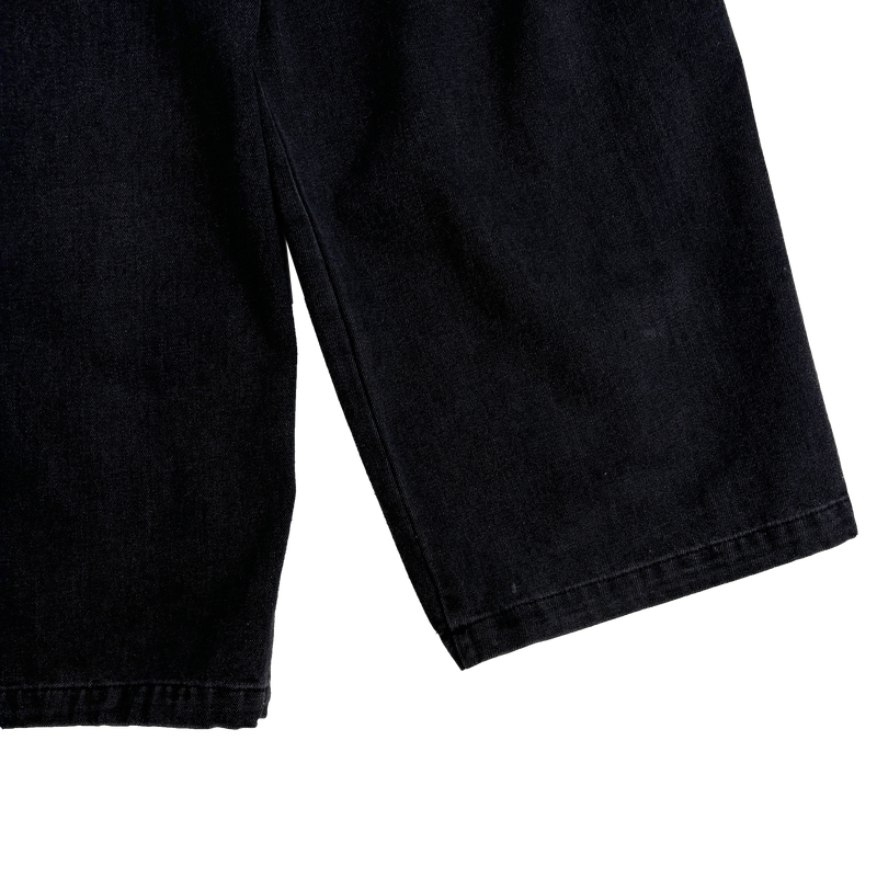  denim track cargo pants