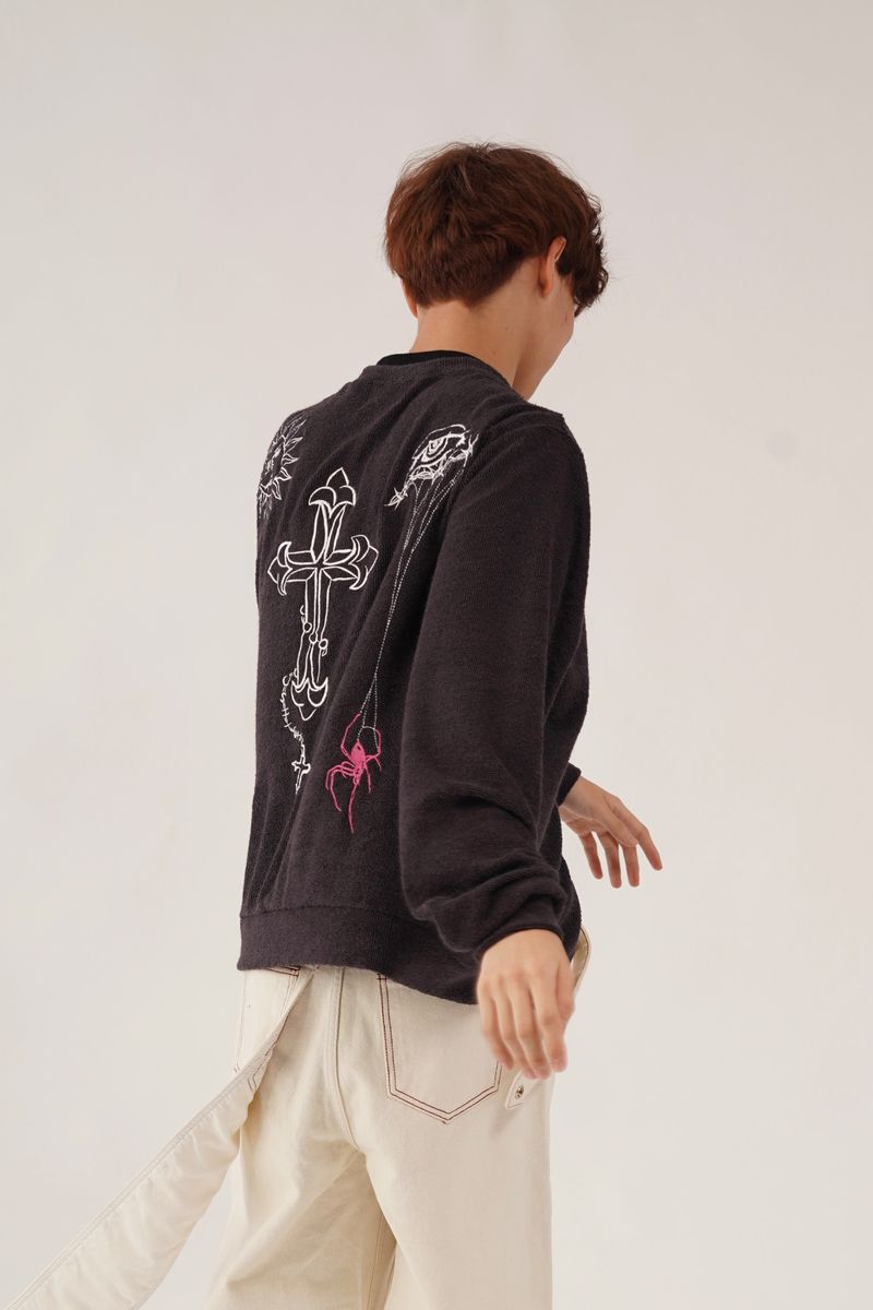Dwell Cardigan (PinkSpider)