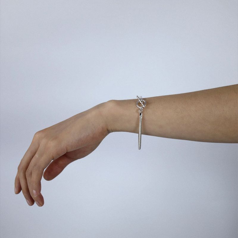 【MADE】 Thick line bracelet