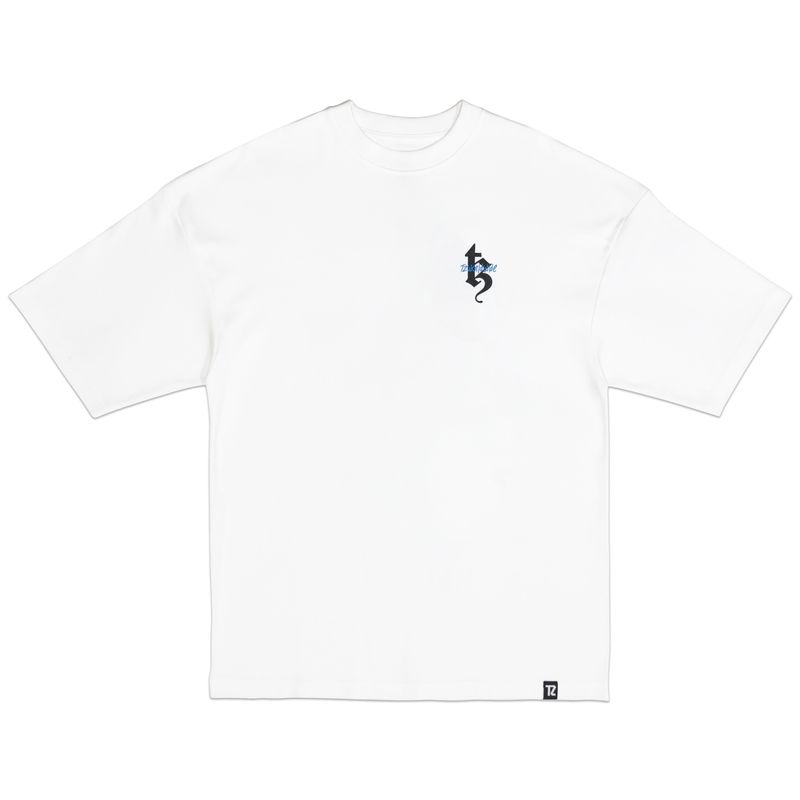 TZ GRAFFITI OVERSIZED TEE -WHITE