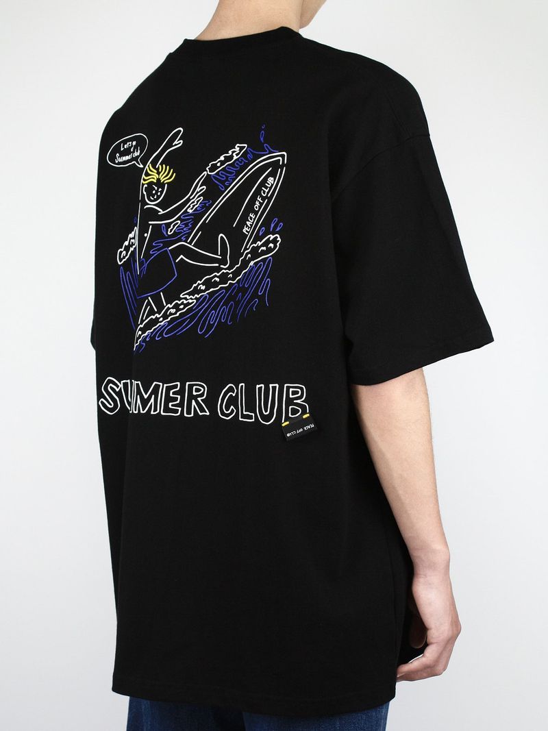 Surfer_Boy Short Sleeve Tee BLACK