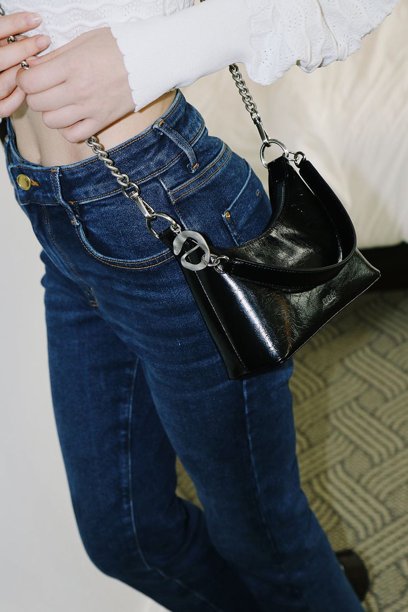 MINI CHAIN CITY BAG_4COLORS