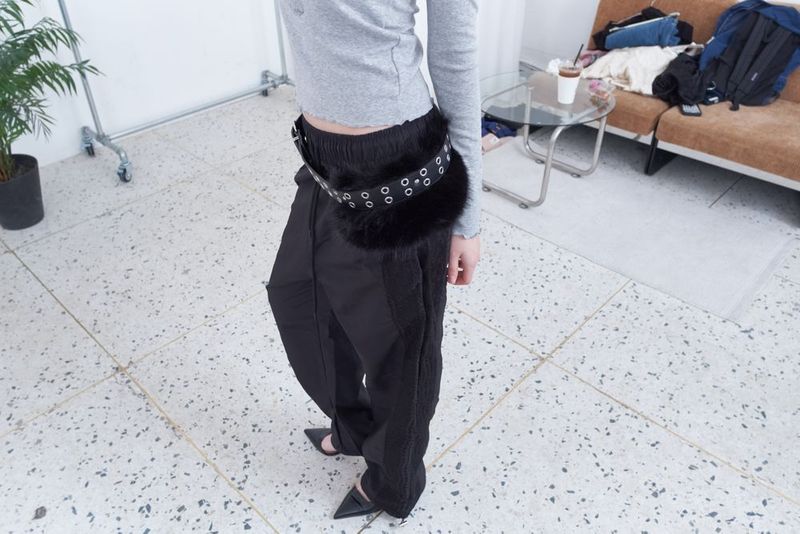 Haro Lace Nylon Jogger Pants.