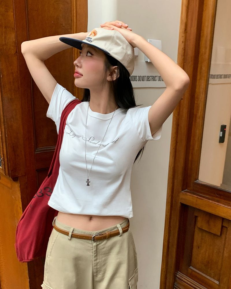 BEIDELLI（ベイデリー）の「[ORIGINAL] Less Cotton Lettering Short Sleeve T-shirt（Tops）」