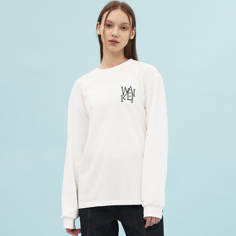 Logo long sleeve tshirts