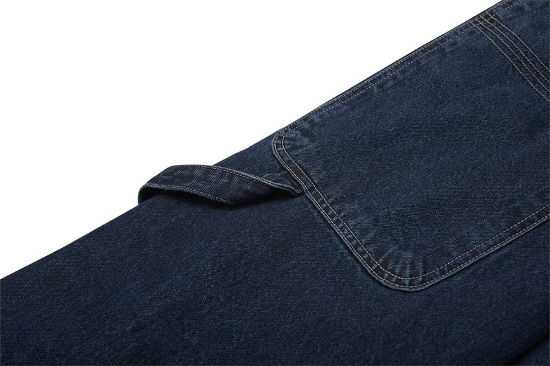 WASHED DENIM PANTS [BLUE]