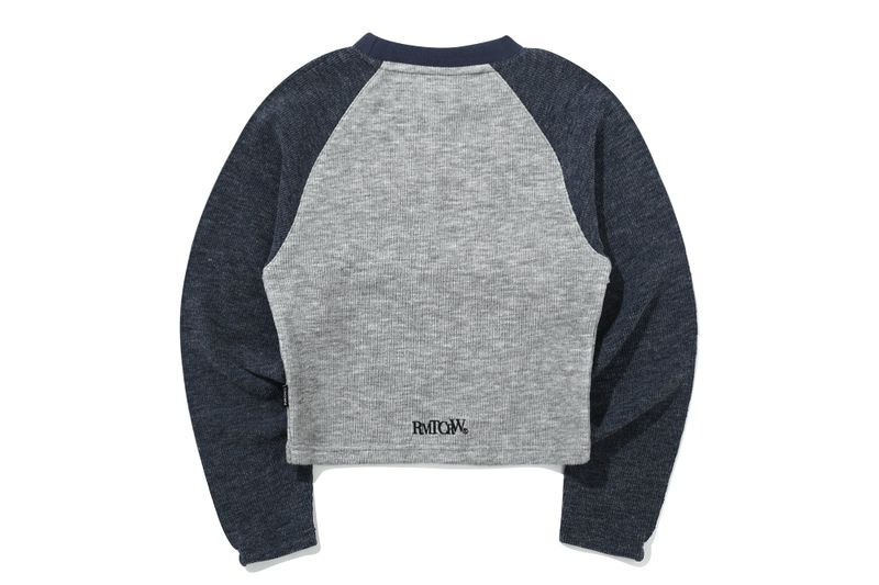 DESTROYED KNIT CROP SLEEVE