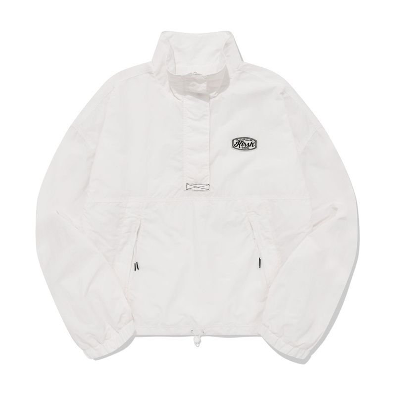 UNI LOGO WAPPEN ANORAK [WHITE]